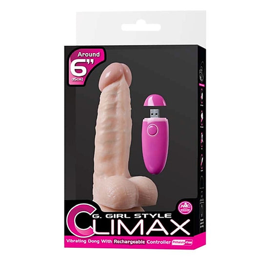 G-Girl Style v2 Climax Vibrating 6 Dong by NANMA Corporation - Realistic Dildos