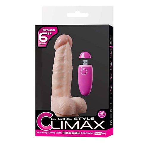G-Girl Style Climax Vibrating 6 Dong by NANMA Corporation - Realistic Dildos