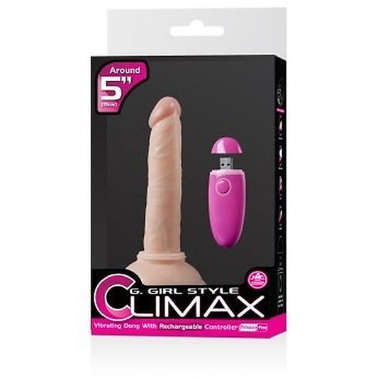 G-Girl Style Climax 5 Vibrating Dong Version 2 by Nanma - Realistic Dildos