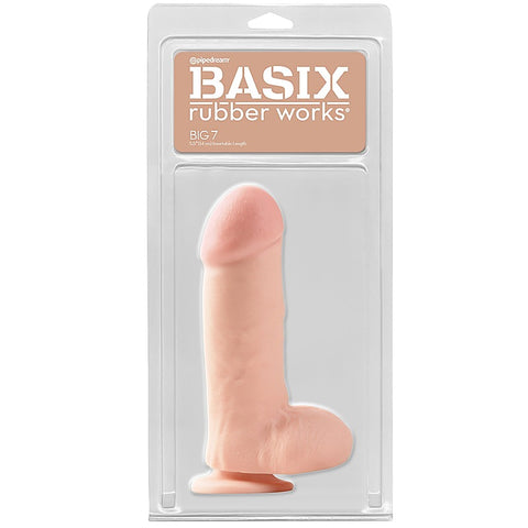 Basix Big 7 Inch Realistic Dong by Pipedream - Realistic Dildos