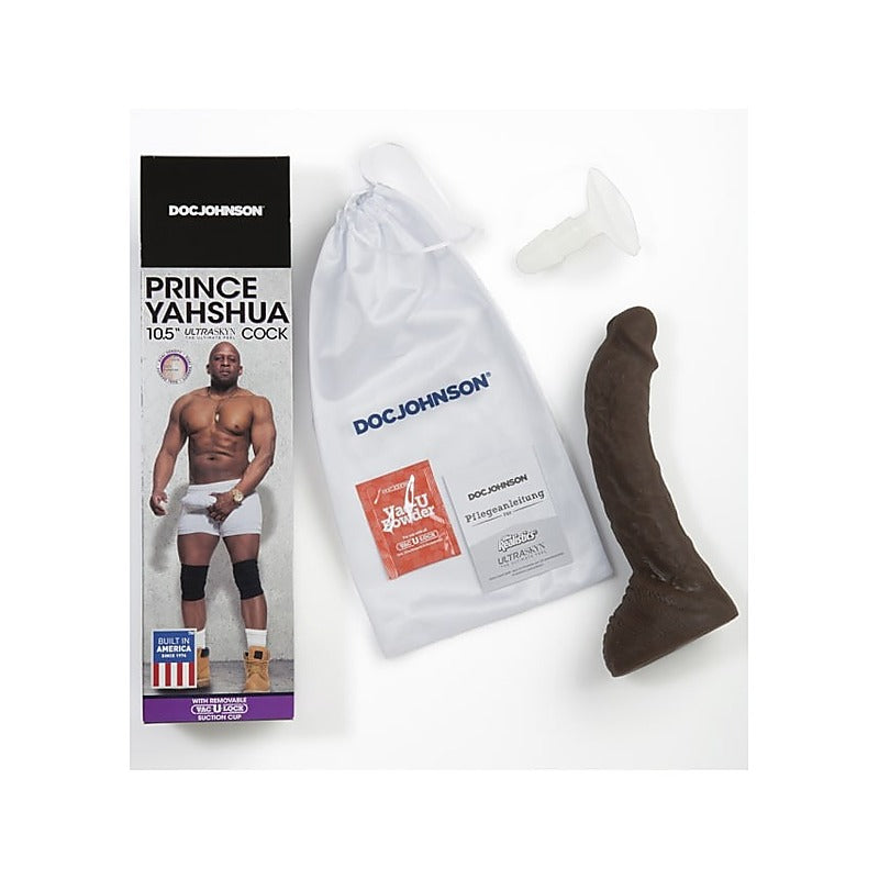 Prince Yahshua 10.5 Inch Realistic Cock by Doc Johnson - Realistic Dildos