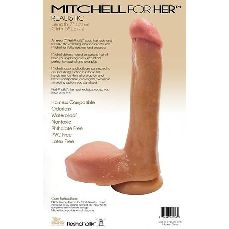 Mitchell for Her Genuine Cast by C1R Releasing - Realistic Dildos