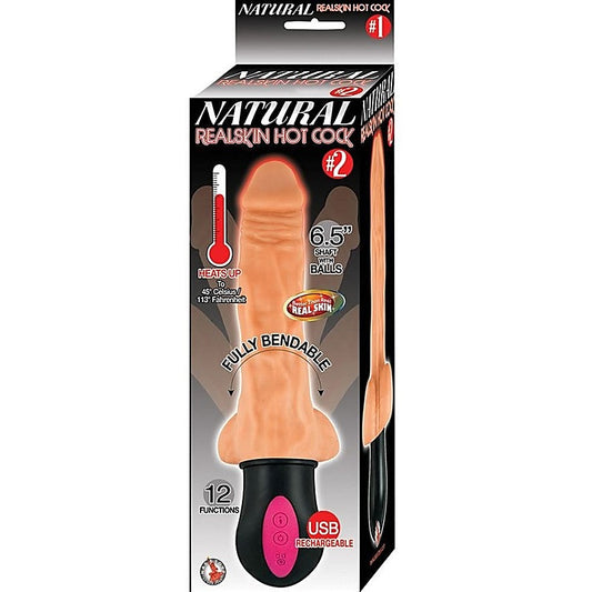 Natural Realskin Hot Cock With Balls by Nasstoys - Realistic Dildos
