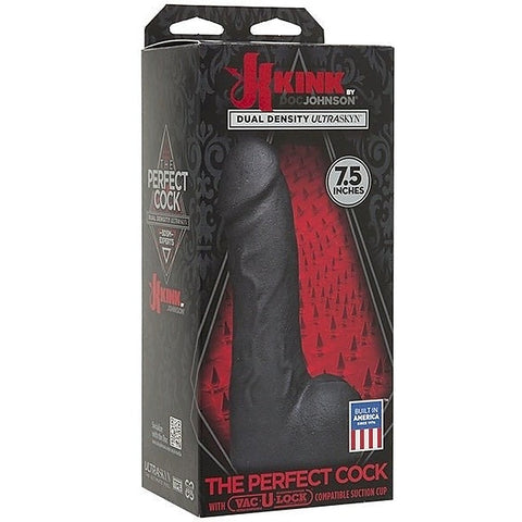 Premium Kink Perfect Cock Black by Doc Johnson - Realistic Dildos