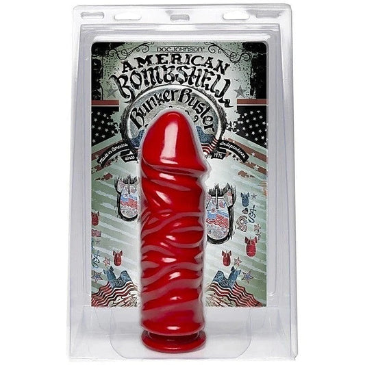 Bunker Buster Anal Dildo Gun Metal by Doc Johnson - Anal Dildos