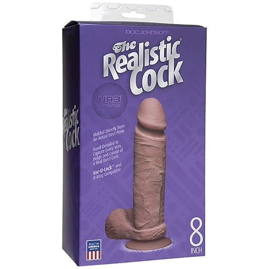 The Realistic Cock with Balls UR3 by Doc Johnson - Realistic Dildos