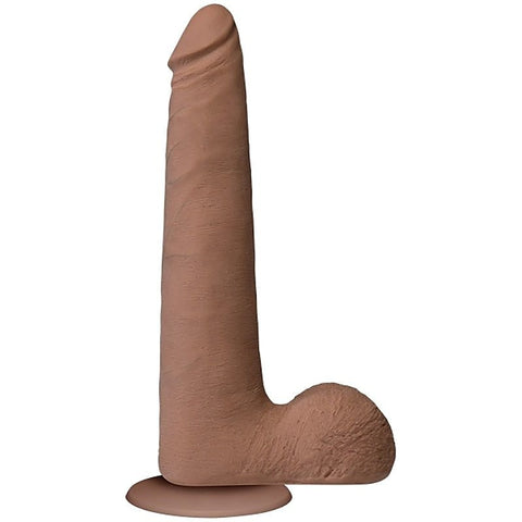 Realistic Cock UR3 9 in. Slim with Balls by Doc Johnson - Realistic Dildos