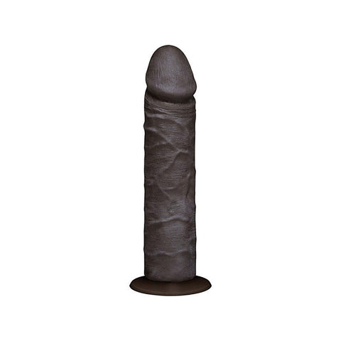 The Realistic Cock UR3 8 in. Black by Doc Johnson - Realistic Dildos