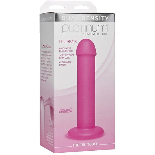 Platinum The Tru Touch Silicone Dildo by Doc Johnson - Realistic Dildos