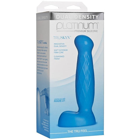 Platinum The Tru Feel Realistic Dong by Doc Johnson - Steel Sex Toys