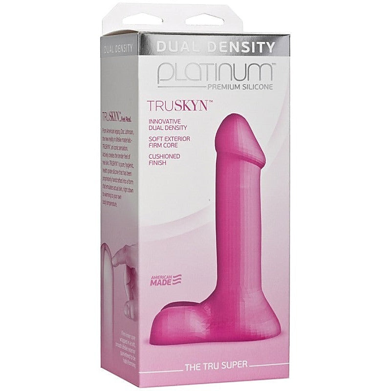 Platinum The Tru Super 7 Inch Realistic Dildo By Doc Johnson - Realistic Dildos