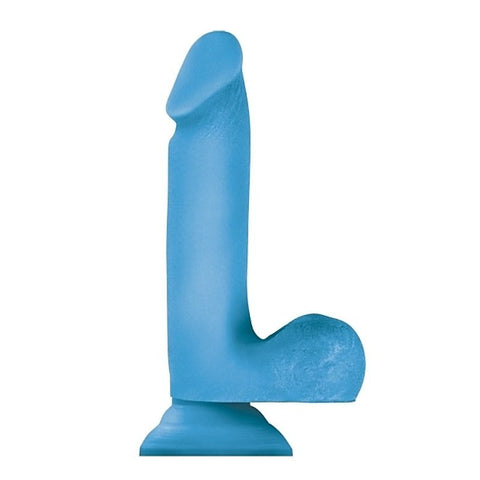 Colours 2X 6 in. Dual Density Blue by NS Novelties - Realistic Dildos