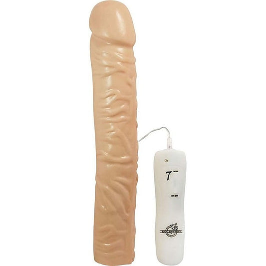 10 Inch Classic 7 Function Vibrating Dong by Doc Johnson - Realistic Dildos