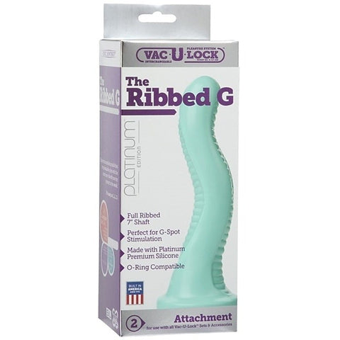 The Ribbed G by Doc Johnson - Strap On Sextoys