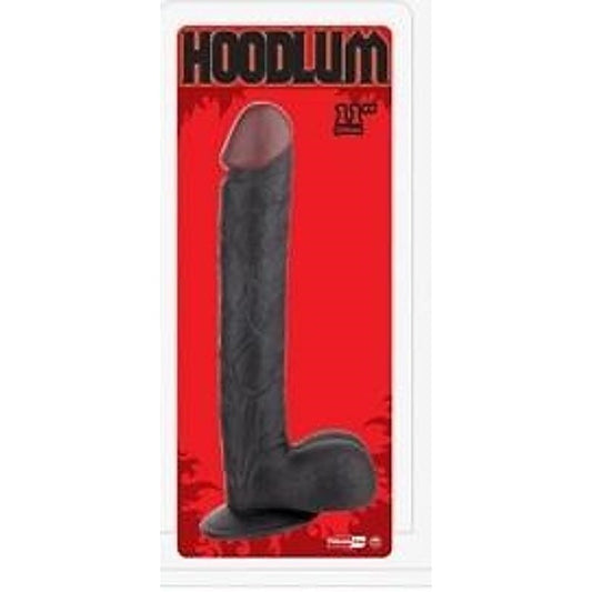 Hoodlum 11" Straight Dong with Balls by NANMA Corporation - Realistic Dildos