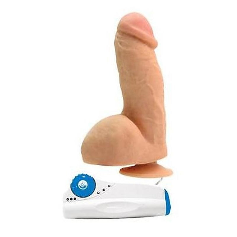 Topco Average Joe The Nerd Sheldon Vibrating Dildo with Suction Cup Base - Realistic Dildos