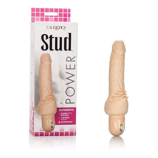 Power Stud Cliterrific Ivory by California Exotics - Realistic Dildos