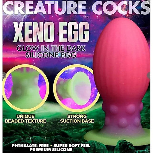 Xeno Alien Glowing Egg by XR Brands - Non-Realistic Dildos