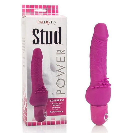 Power Stud Cliterrific Pink by California Exotics - Realistic Dildos
