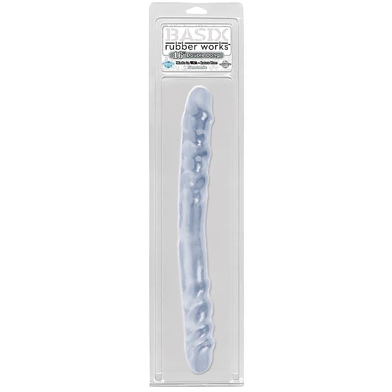 Basix Realistic Double Dong 16 Inch by Pipedream - Realistic Dildos