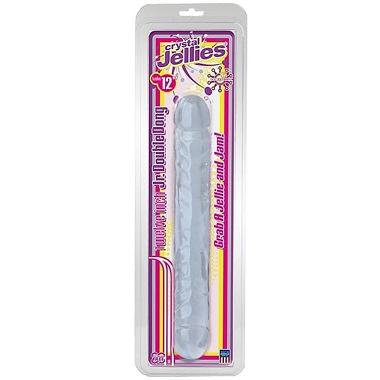 Jr. Double Dong Clear by Doc Johnson - Bullet Vibrators