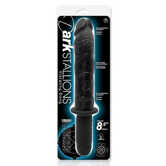 Dark Stallions 8.5 Vibrating Dong by NANMA Corporation - Clit Ticklers and Pulsators