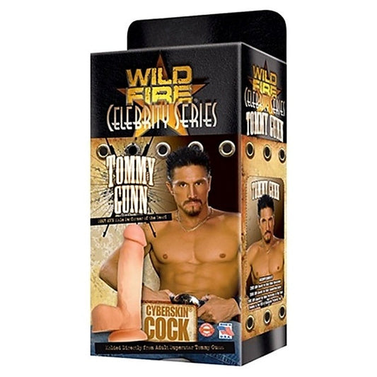 Wildfire Tommy Gunn Cyberskin Dildo by Topco - Realistic Dildos
