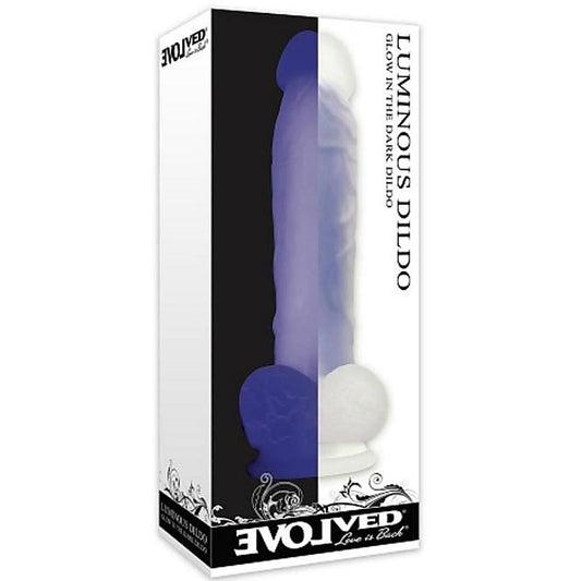 Luminous Glow in the Dark Dildo by Evolved - Realistic Dildos