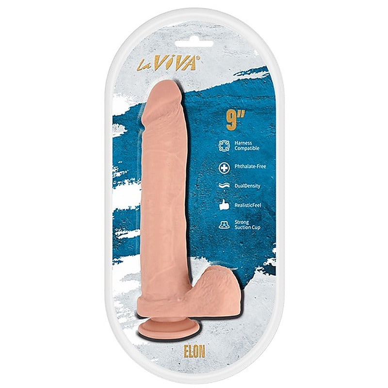 Tradie Dildo Paulie 9 Inch - Dual-Density Delight for Realistic Pleasure - Realistic Dildos