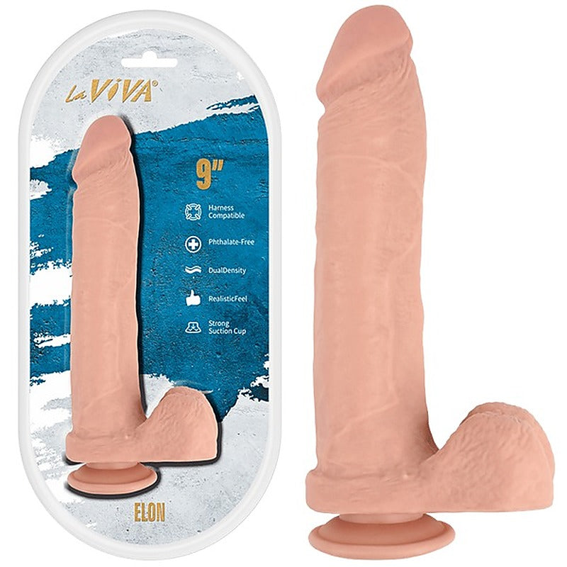 Tradie Dildo Paulie 9 Inch - Dual-Density Delight for Realistic Pleasure - Realistic Dildos
