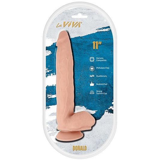 Tradie Dildo Peppie 9 Inch Realistic by La Viva - Realistic Dildos