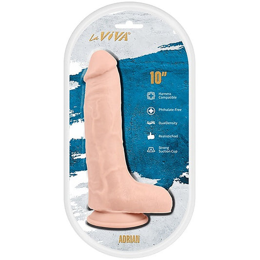 Tradie Dildo Con Struction 10 Inch by La Viva - Realistic Dildos