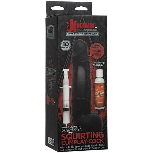 Kink Wet Works 10 Inch Dual Density Ultraskyn Squirting - Realistic Dildos