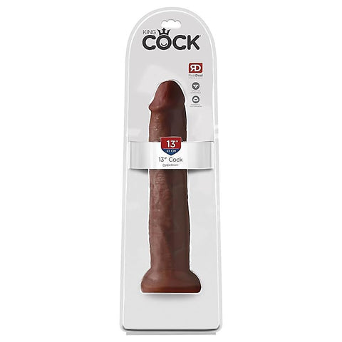 King Cock 13 Inch Realistic Pleasure Dong - Realistic Dildos