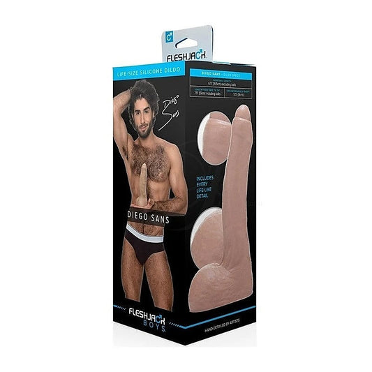 Fleshjack Boys Diego Sans Silicone Dildo by Fleshjack - Anal Dildos