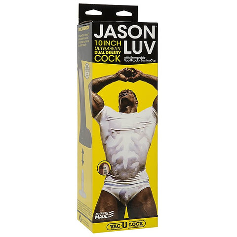 Jason Luv 10 Inch Ultraskyn Realistic Cock by Doc Johnson - Realistic Dildos