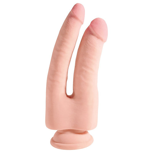 King Cock 9.5 Inch Triple Density Double Penetrator Dong - Double Ender