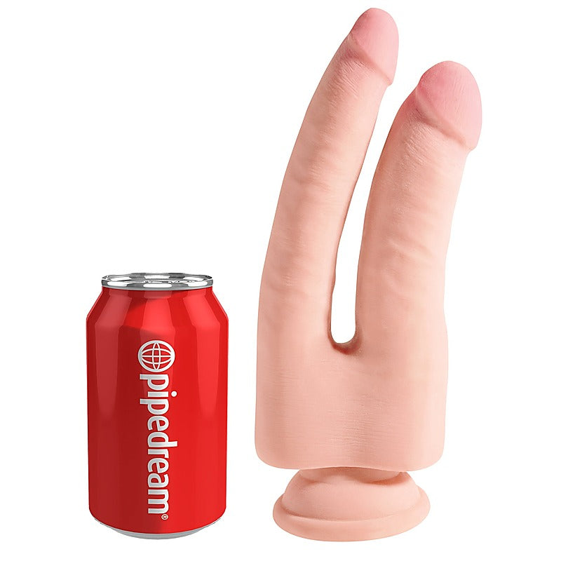 King Cock 9.5 Inch Triple Density Double Penetrator Dong - Double Ender