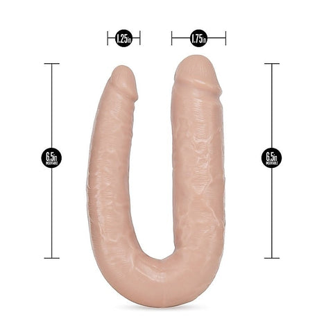 Dr. Double Ender Dildo Vanilla by Blush Novelties - Realistic Dildos