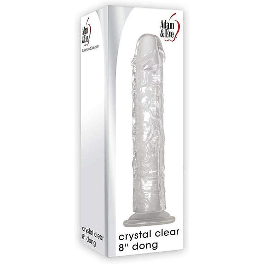 Crystal Clear 8 inch Dong by Adam & Eve - Realistic Dildos