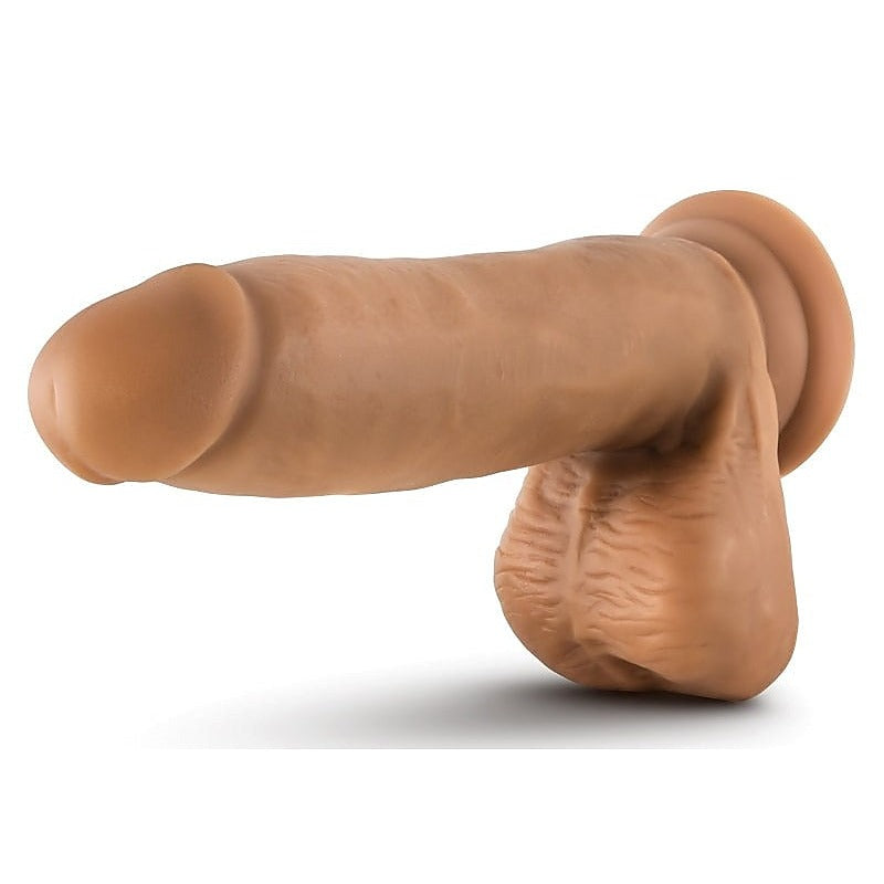 XX Elysium Mocha Suction Cup Dildo by Blush Novelties - Non-Realistic Dildos