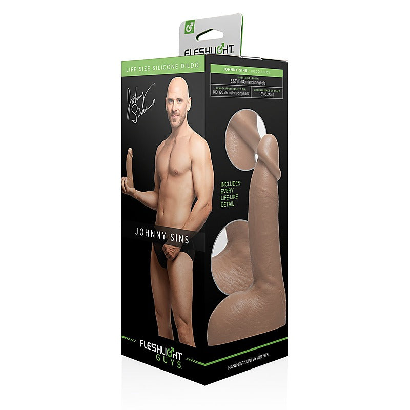 Johnny Sins Realistic Dildo by Fleshlight - Realistic Dildos