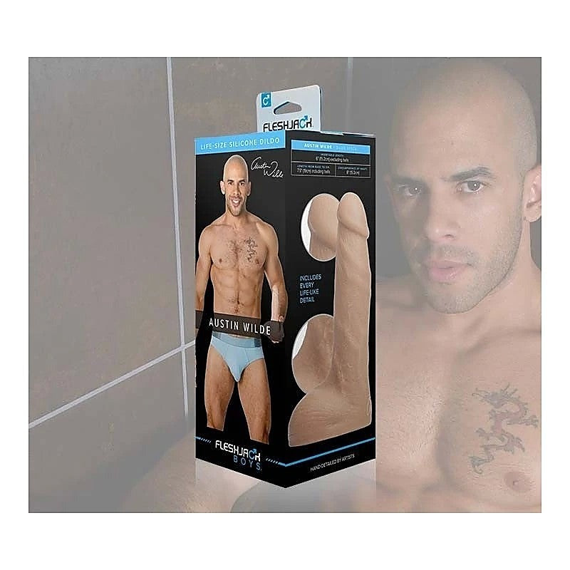 Austin Wilde Realistic Looking Dildo by Fleshlight - Anal Dildos