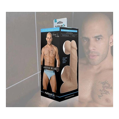 Austin Wilde Realistic Looking Dildo by Fleshlight - Anal Dildos