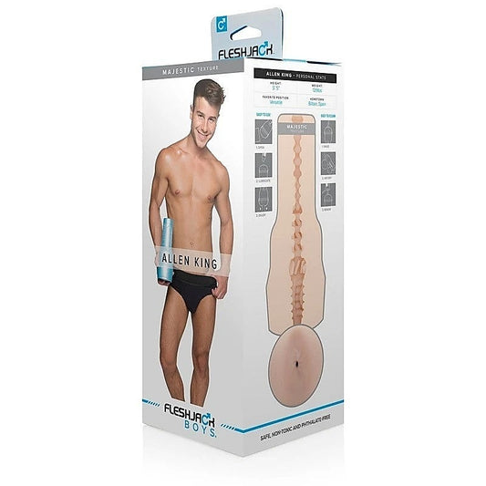 Allen King Suction Cup Realistic Dildo by Fleshjack - Anal Dildos