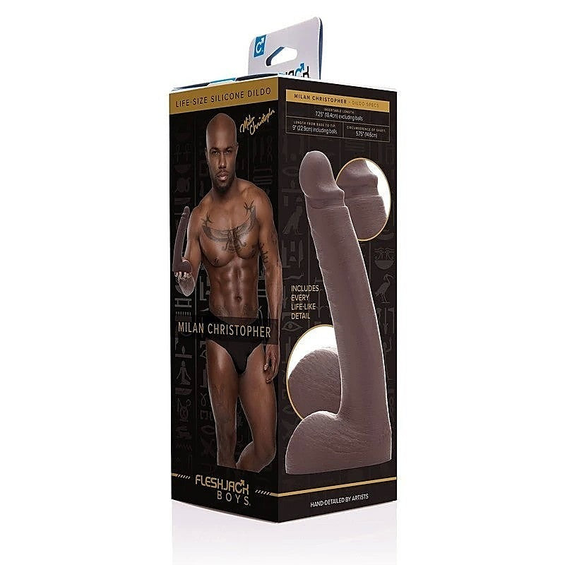 Fleshjack Boys Milan Christopher Silicone Dildo - Anal Dildos