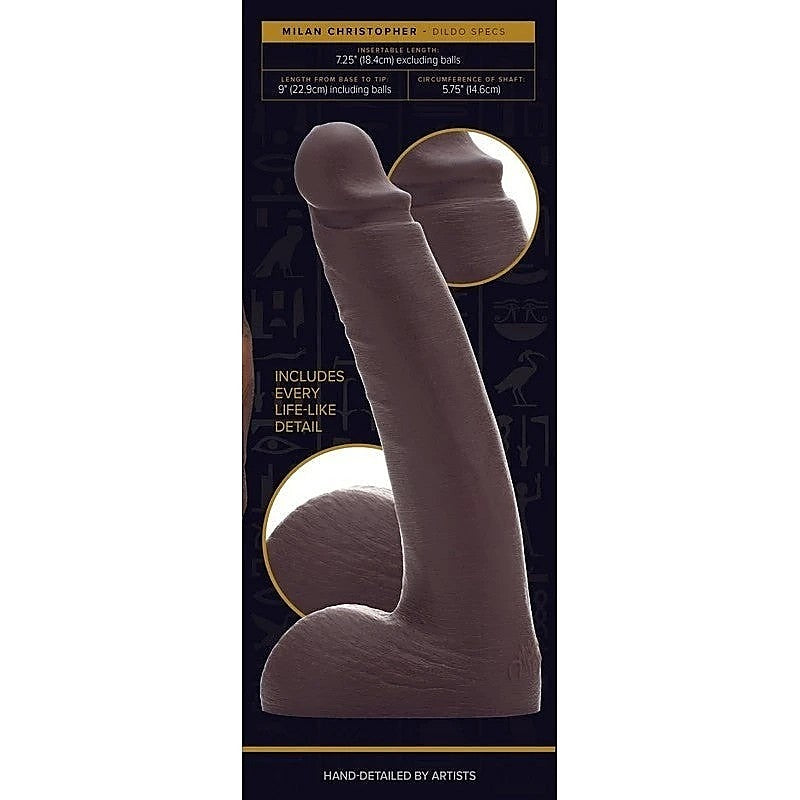 Fleshjack Boys Milan Christopher Silicone Dildo - Anal Dildos