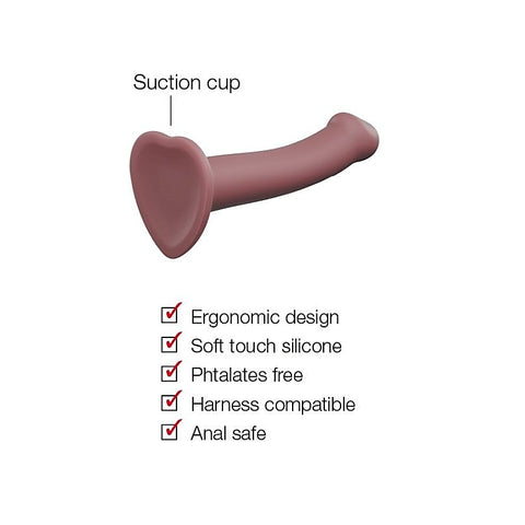 Mono Density Matt Silicone Pink Pleasure Stick - Non-Realistic Dildos