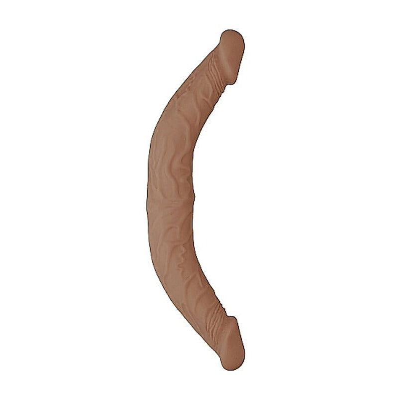 Realrock Skin Double Dong 14 inch by Shots Toys - Realistic Dildos
