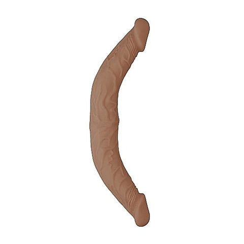 Realrock Skin Double Dong 14 inch by Shots Toys - Realistic Dildos